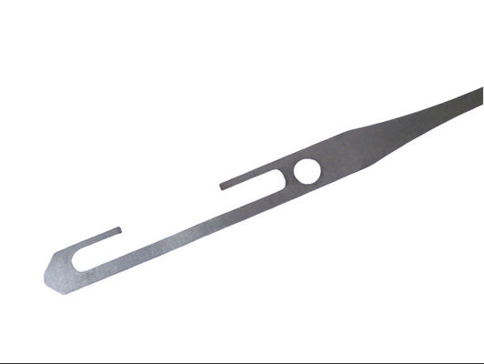 Weaving Flat Stainless Steel Heald Flat Heddle Wire Main Parts Of Rapier Loom