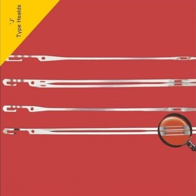 Weaving Flat Stainless Steel Heald Flat Heddle Wire Main Parts Of Rapier Loom