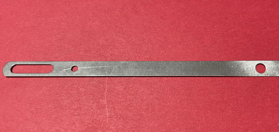 Korea Needle Loom Spare Parts 150*5*0.3 Circle Eyelet Narrow Fabric Loom Parts Heald 150mm And Dropper 165*11*0.3 Open